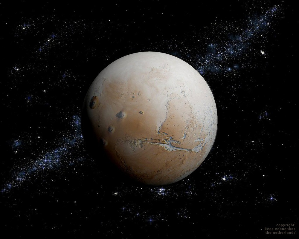 13 Mars during an ice age

Made for National Geographic Magazine. Image Credit: Data: NASA/ Art: Kees Veenenbos, www.space4case.com