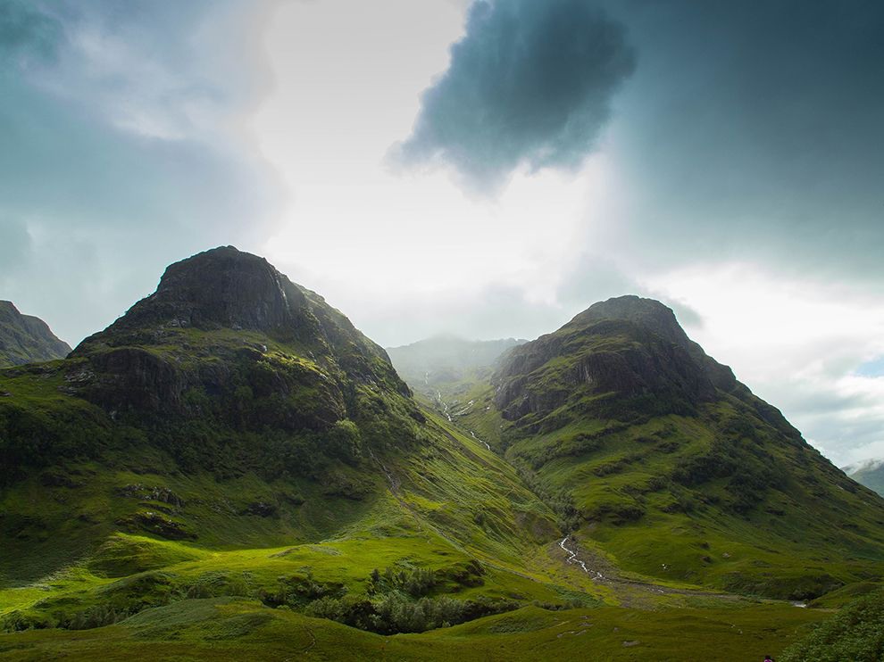 12 Peaks of Enchantment. Photograph by Joana Bochecha. Scottish.