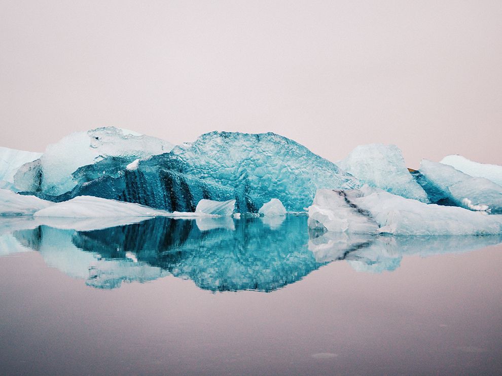 30 Quiet Reflection. Photograph by Freia Lily.
Your Shot community member Freia Lily submitted this photo of an iceberg reflected in the “still waters of Jökulsárlón,” a “glacier lagoon” in Iceland.