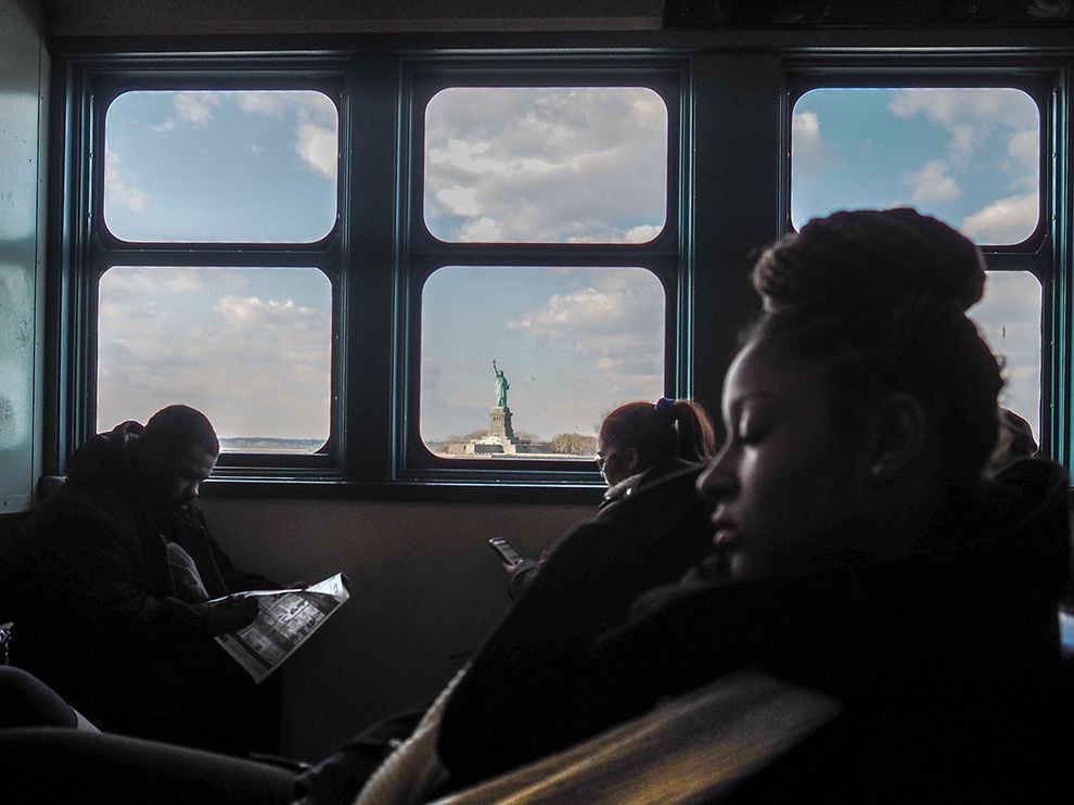 5 Free to Dream. Photograph by Donato DiCamillo. A trip on the Staten Island (New York).
