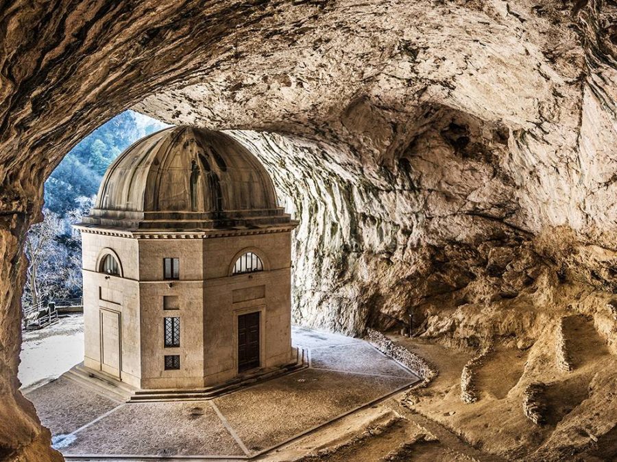 14 Temple of Valadier, Italy. Photograph by Giacomo Marchegiani
