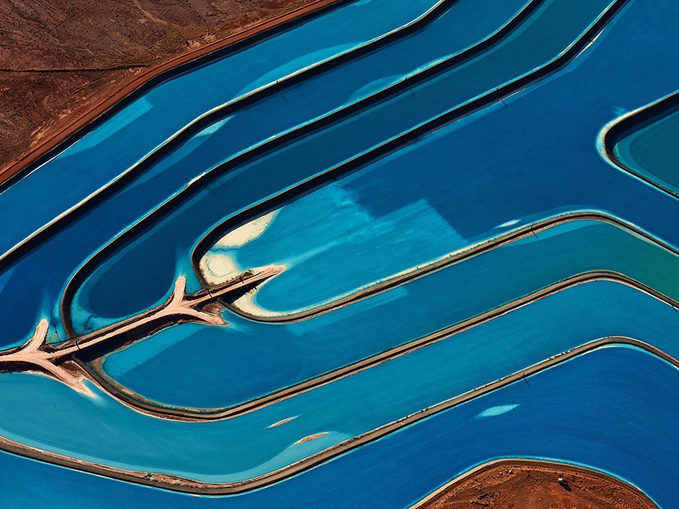 15 The Blues. Photograph by Jassen Todorov. Your Shot community member Jassen Todorov flew his plane through turbulent air to get this shot of an evaporation pond in Utah. “I was fascinated and attracted by these unusual shapes and bright colors,” he says. “The area is known as Potash, not far from the beautiful and picturesque town of Moab.”