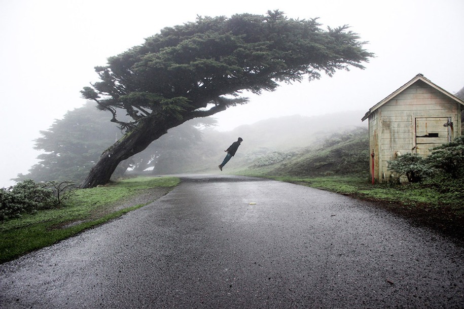 3 DPReview Award (Youth) winner: Mark Basarab. "I was on a road trip with a few people through California and one of the stops was Point Reyes Lighthouse. On the way to the lighthouse there were plenty of slanted trees. I've seen a lot of photos of people slanting next to the tree but I wanted to get something slightly different. I had my cousin do the jump while I got the shot. Took a few tries but we eventually got it."