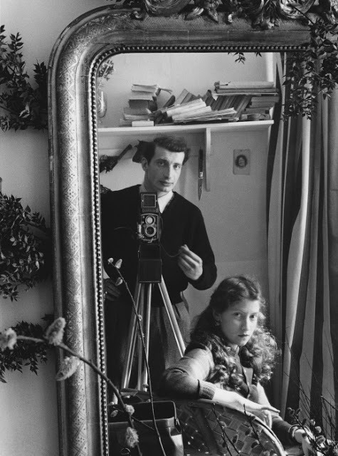 42 Edouard Buba, "Self portrait with Leila", 1951.