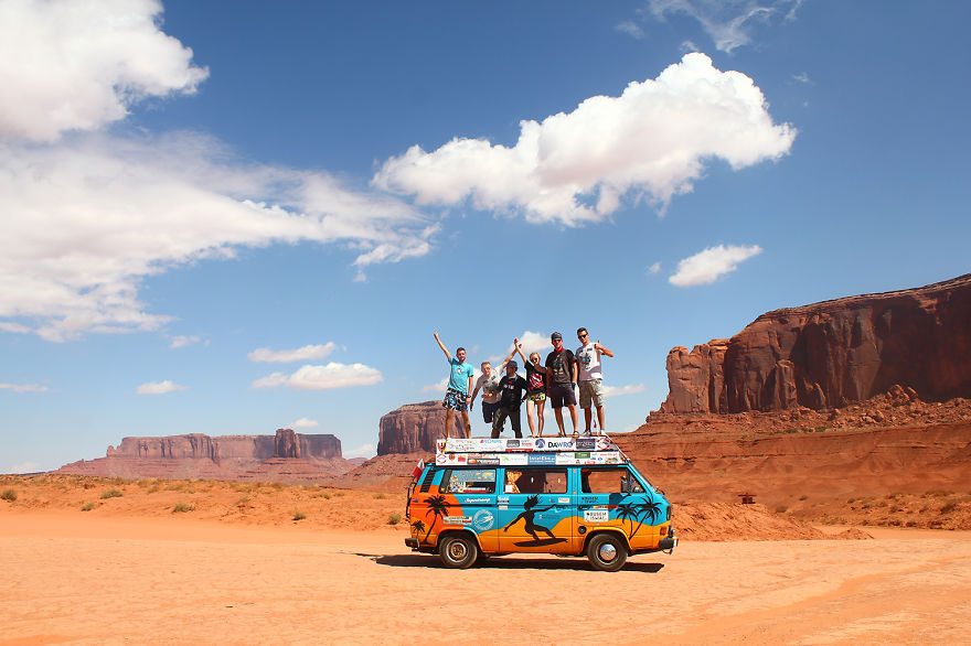 15 Visited the monument valley, USA