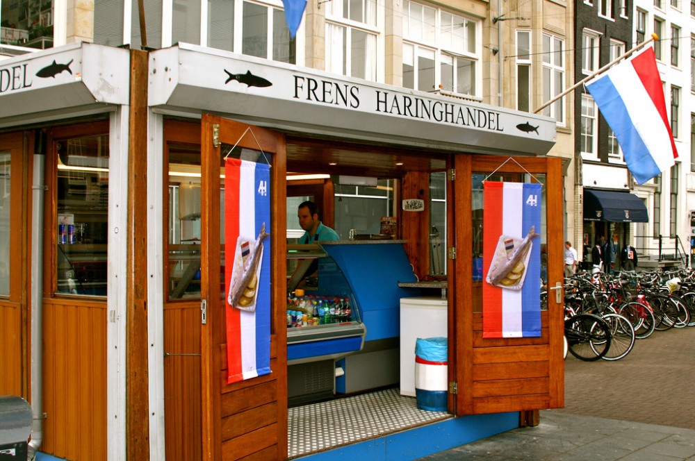 4 Here you can buy herring Haring, which are very fond of the Dutch. Photograph by ammichaels
