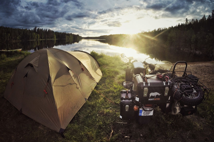 6 Wild camping in Finland