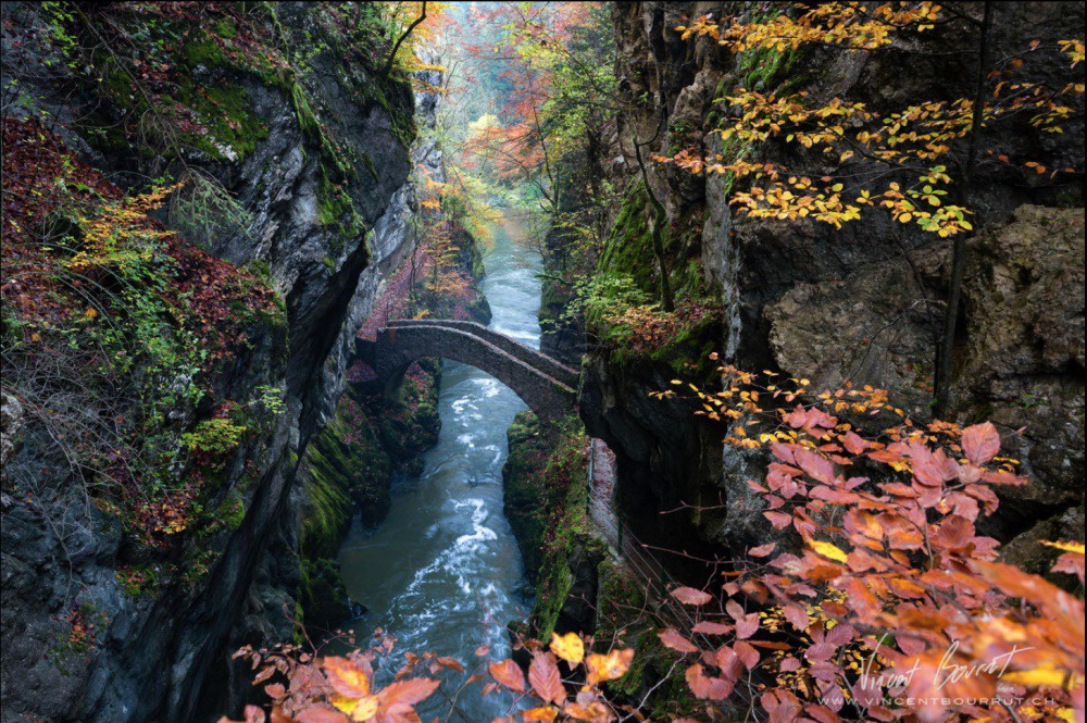 14 Gorge Arosa, Switzerland. Photograph by vincent bourrut