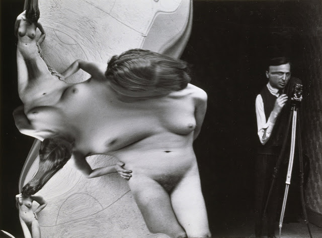13 André Kertész, a self portrait with the effect of distortion, 1933.